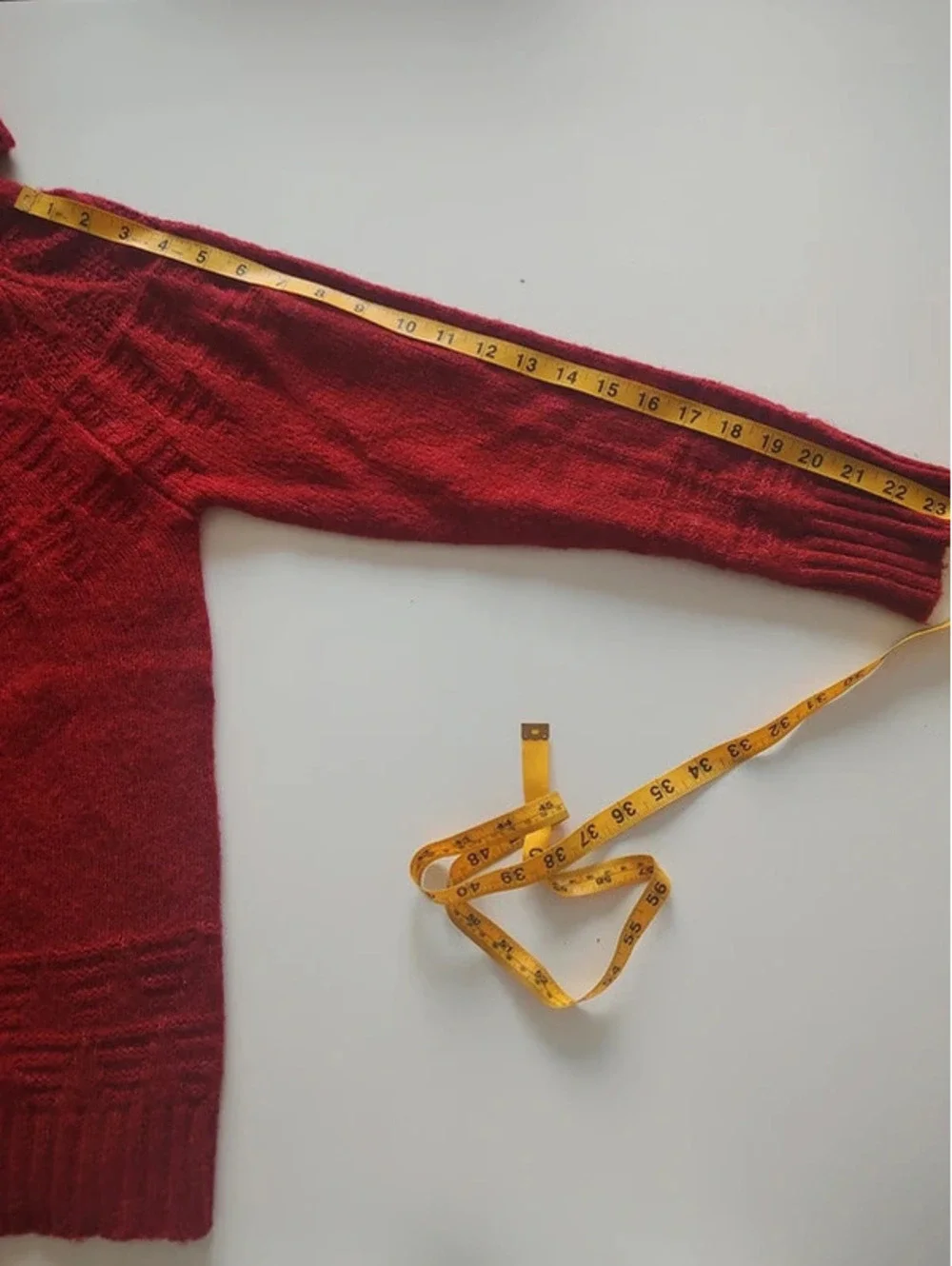 Maurices Red Knit Turtleneck Sweater Size M